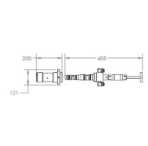 API-17H Dual Port Hot Stab - WEST MARINE TECHNOLOGIES PTE LTD